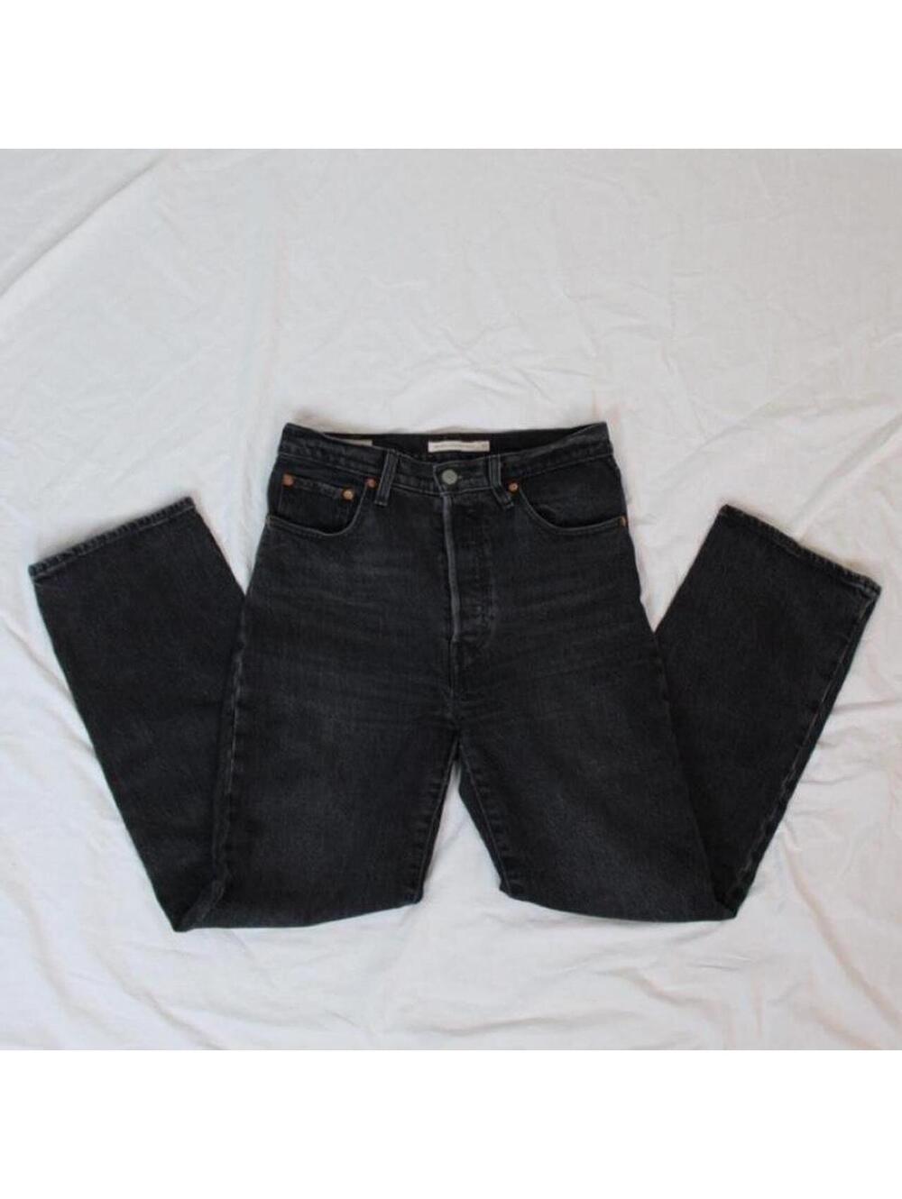Levi's ribcage straight ankle in feelin’ cagey denim jeans Size 27